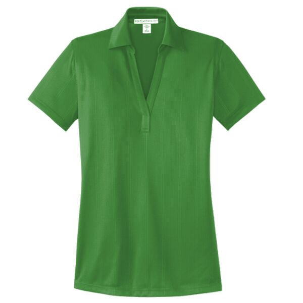 Women's Performance Fine Jacquard Polo Thumbnail