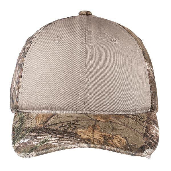 Camo Cap with Contrast Front Panel Thumbnail