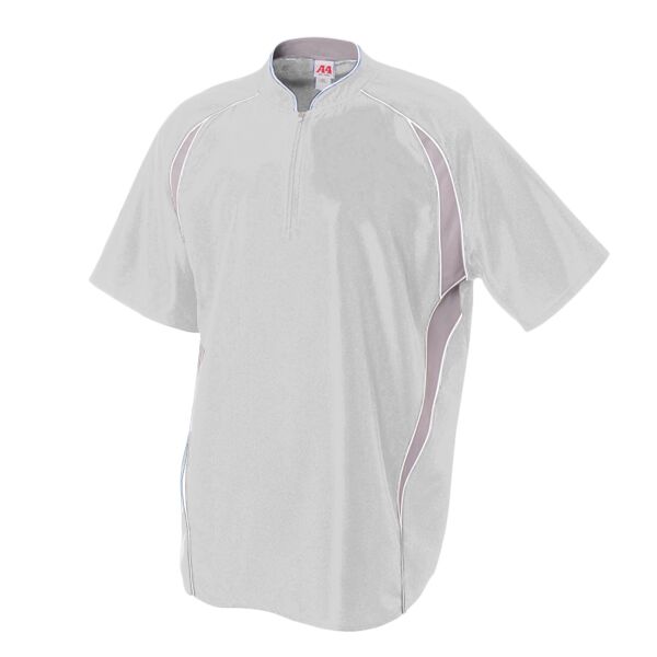 Youth Quarter-Zip Batting Jacket Thumbnail