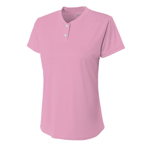 Ladies' Tek 2-Button Henley Shirt Thumbnail