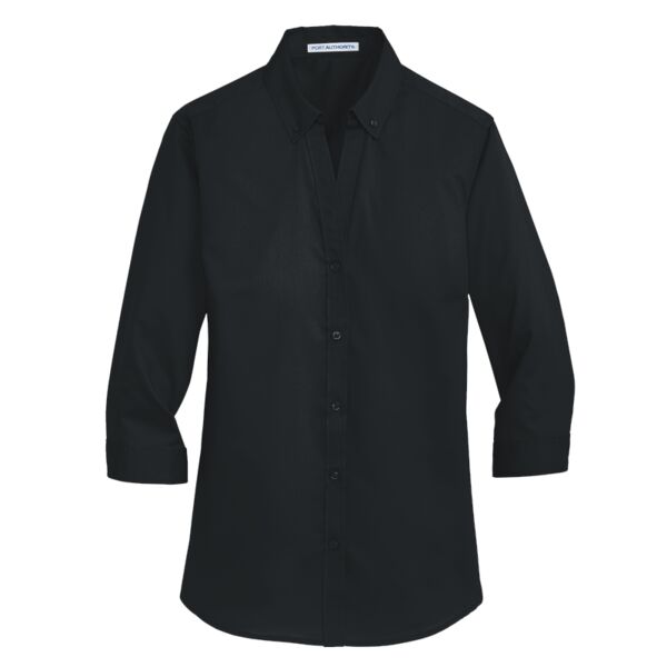 Women's 3/4 Sleeve SuperPro Twill Shirt Thumbnail