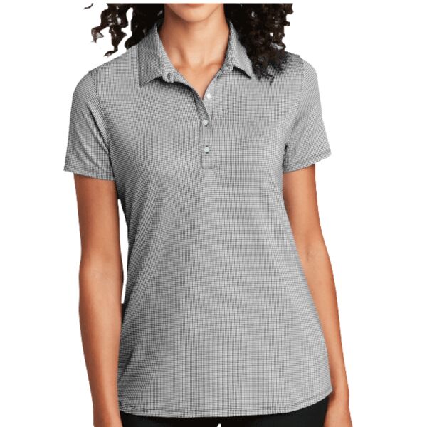 Women's Gingham Polo Thumbnail